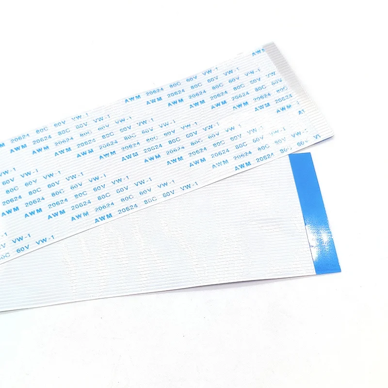 40Pin 1.0 Pitch FFC Flat Ribbon Cable Flexible 600mm for wall printer