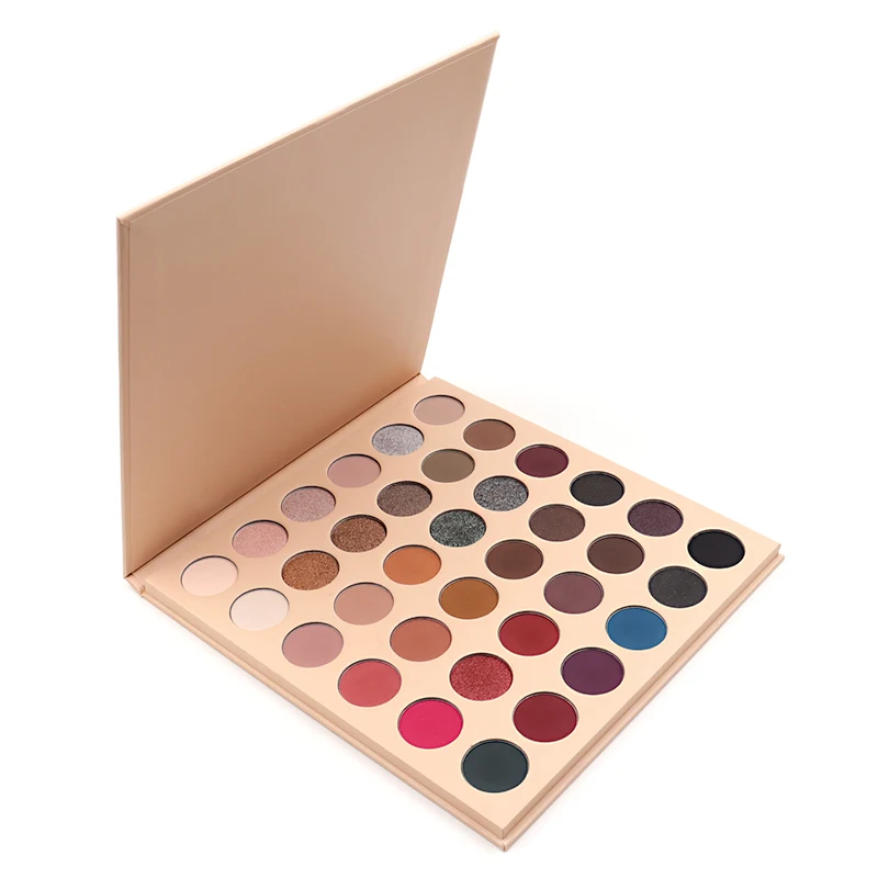 New style high quality 36 color eyeshadow palette matte eye shadow makeup