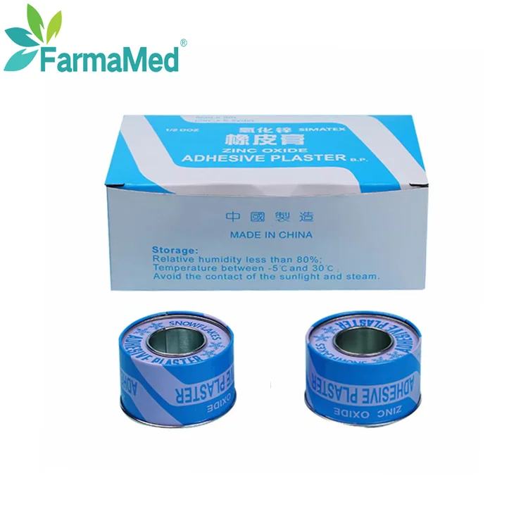 FarmaSino Zinc oxide plaster medical zinc oxide tape snowflake zinc oxide adhesive plaster