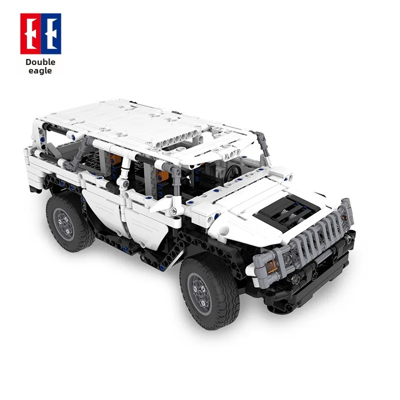 Double Eagle C51044 Electric Remote Control Building block Model Car Bluetooth Click Warrior Programming Plastic Brick Set