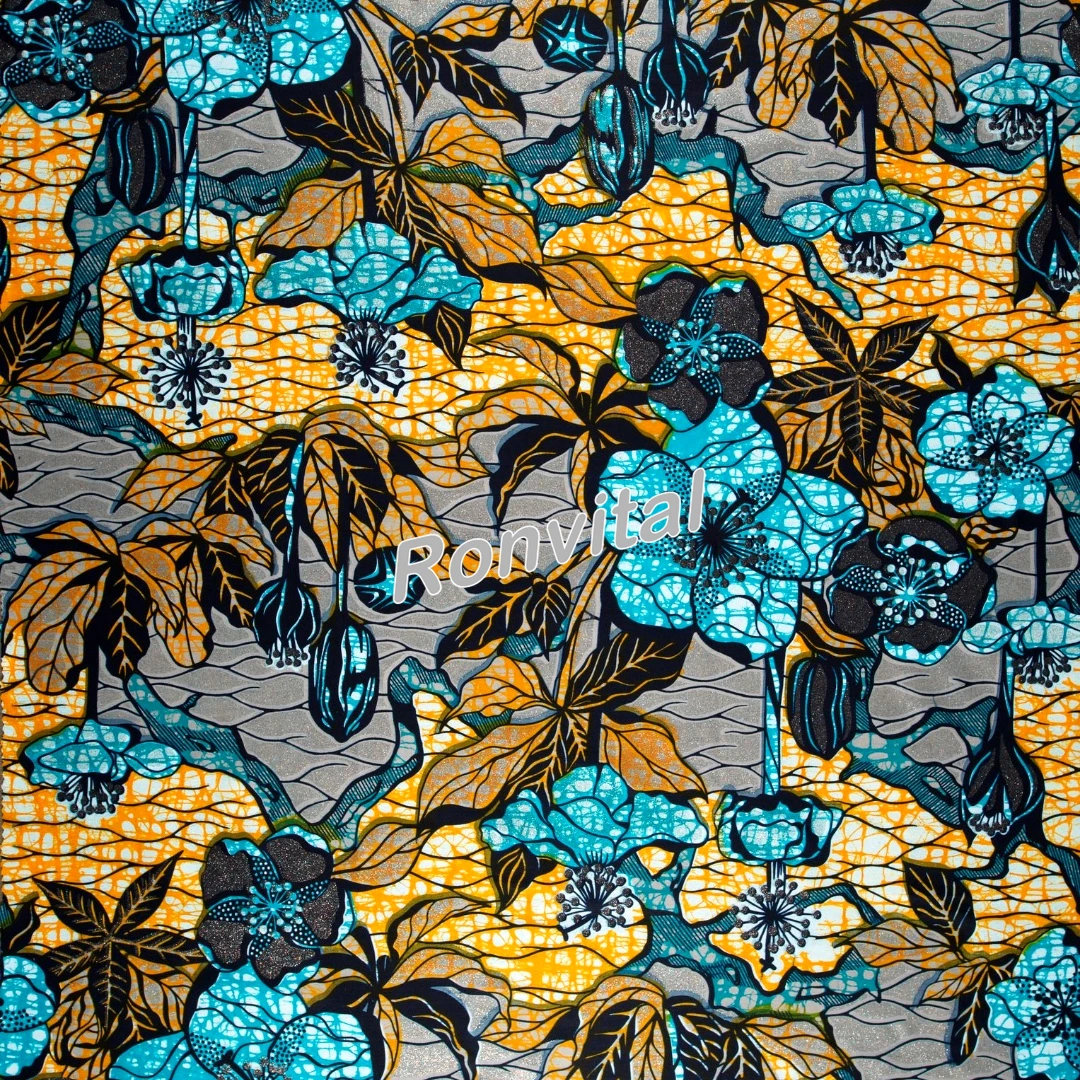 Custom woodine fabric /Made to order veritable real wax fabric /Custom wax print fabric