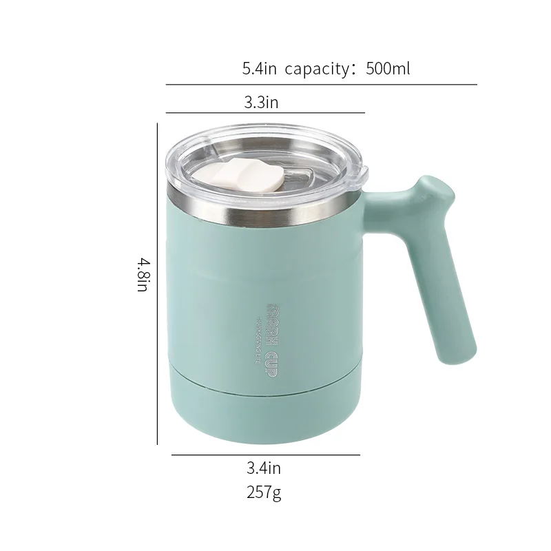 Folding spoon Wholesale Custom Logo Stainless Steel 304 Travel Tumbler Insulated Beer Tea Coffee Mug Cup with Lid