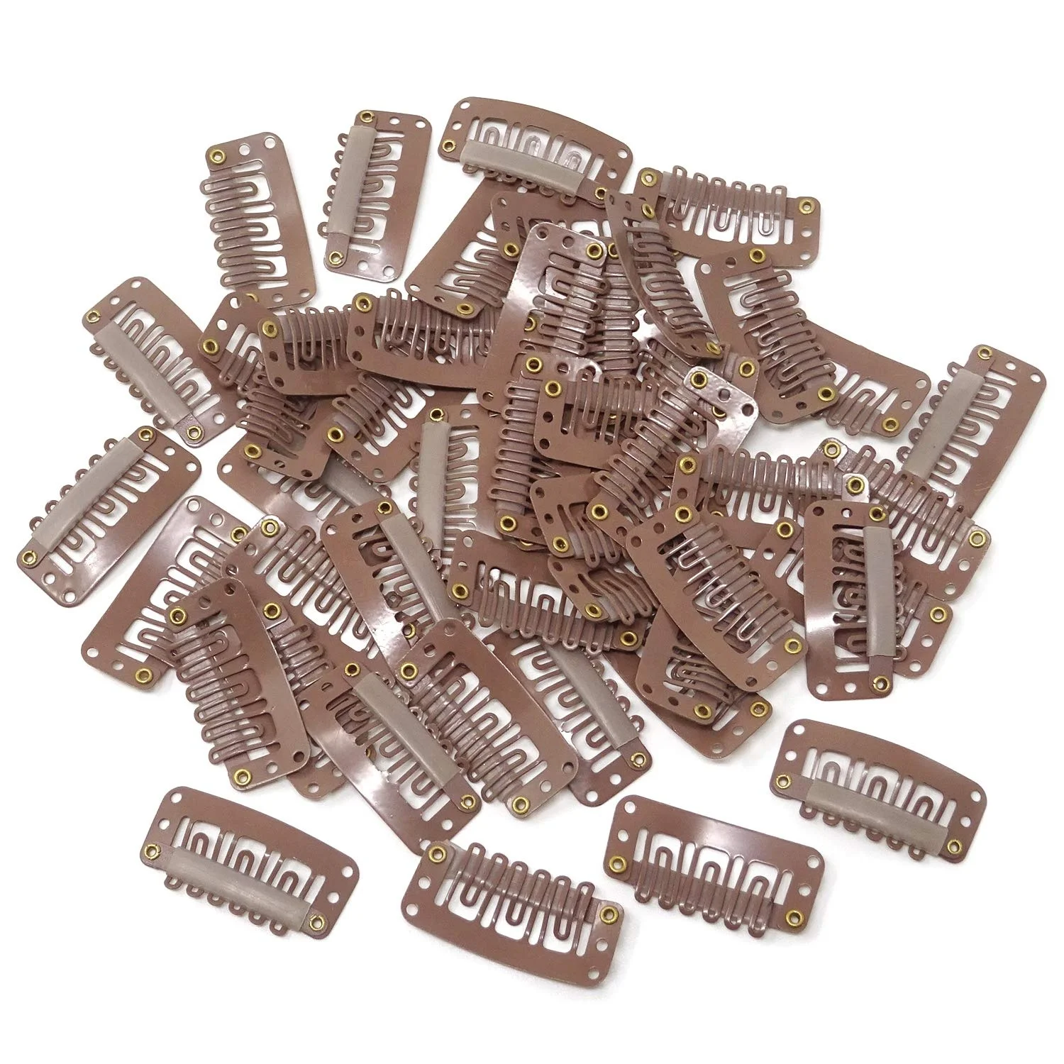 ARLANY U Shape Metal Snap Clips For Hair Extensions Wigs Weft Tools Fashion Hair Tool U Shape Snap Clips