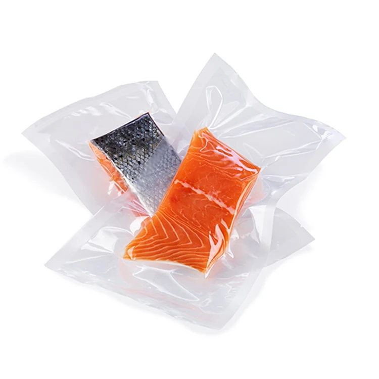 Vacuum Sealer Bags For Food Custom Printed Nylon Embossed Food Plastic Seal Storage Vacuum Bag