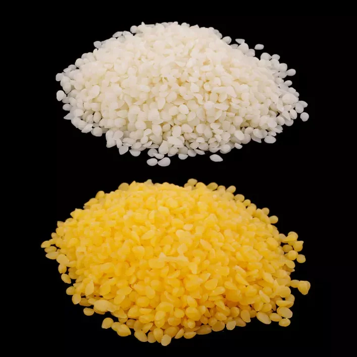 Натуральные органические пчелиные гранулы с тройным фильтром белого и желтого цвета