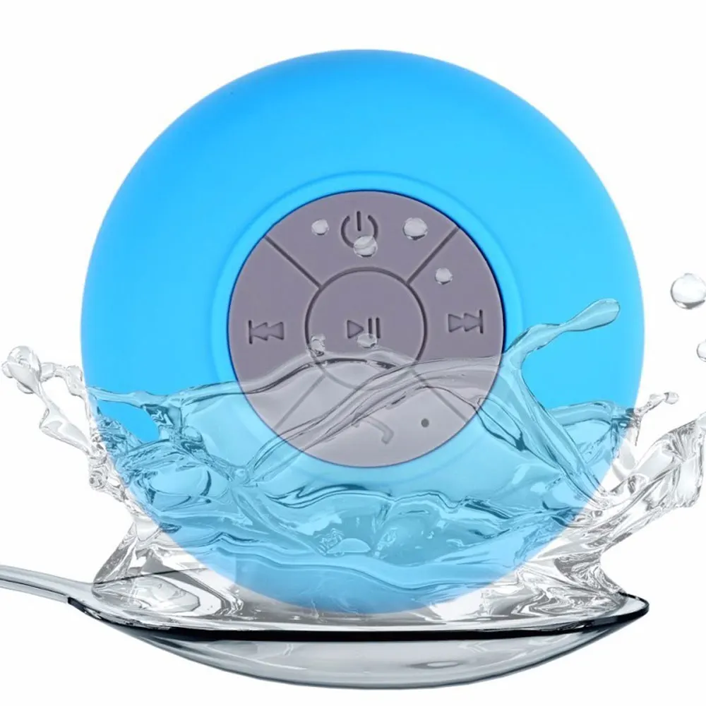 Mini Portable Waterproof Shower X1 Speaker Support TF Card FM Radio Round Outdoor Floating USB Smart blue tooth speaker