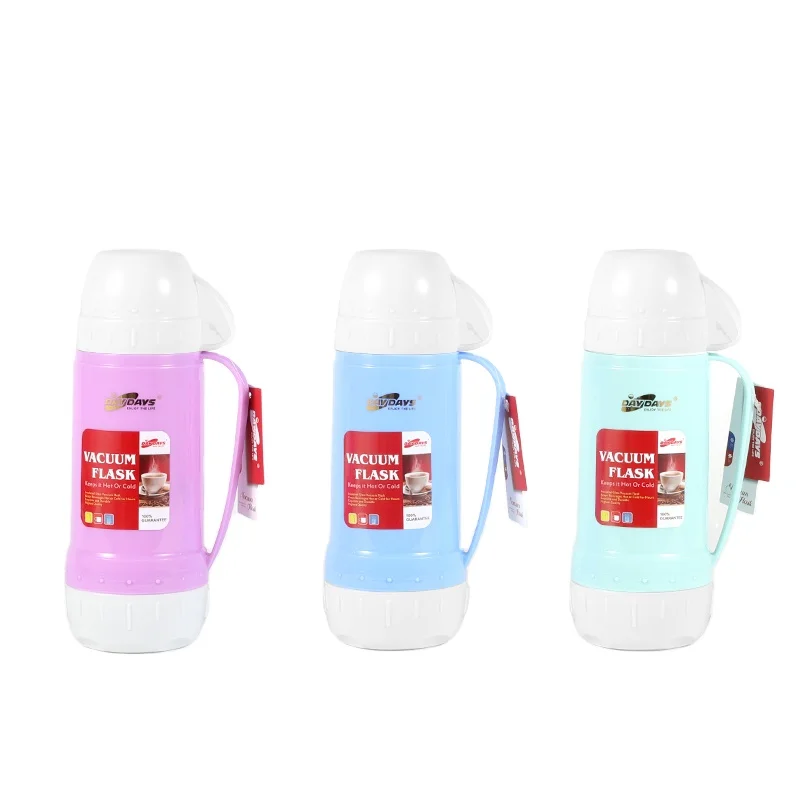 Sunlife Good Price Vacuum Flasks & Thermoses Capacity PP Body with Glass Refill Hot Selling 0.45L Camping Sports Color Box