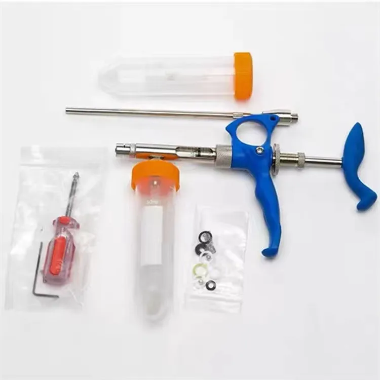 1ml continuous AI gun for sheep and goat artificial insemination gun