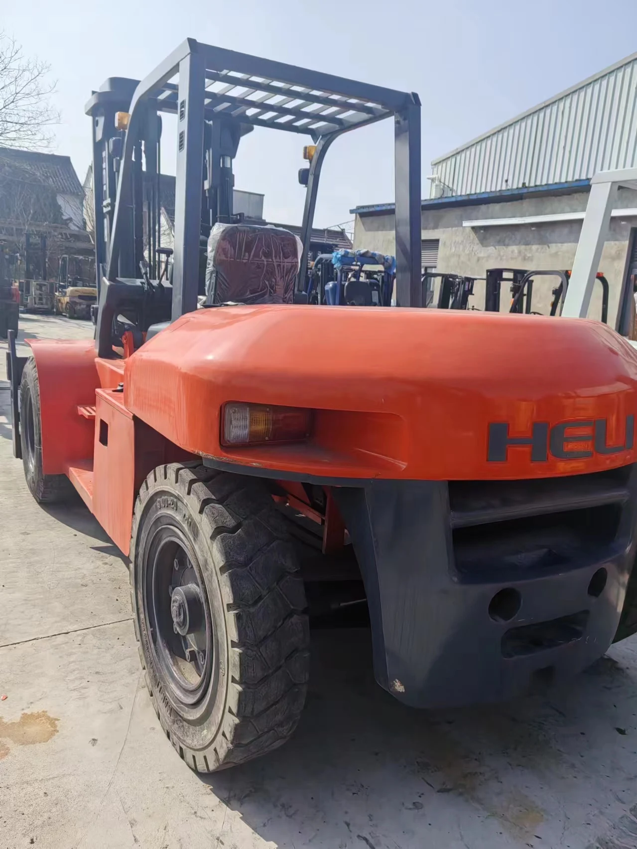 freeship High Quality Heli 10T Forklifts CPCD100 Great Logistic Equipment cheap original Truck new/used second hand forklift EPA