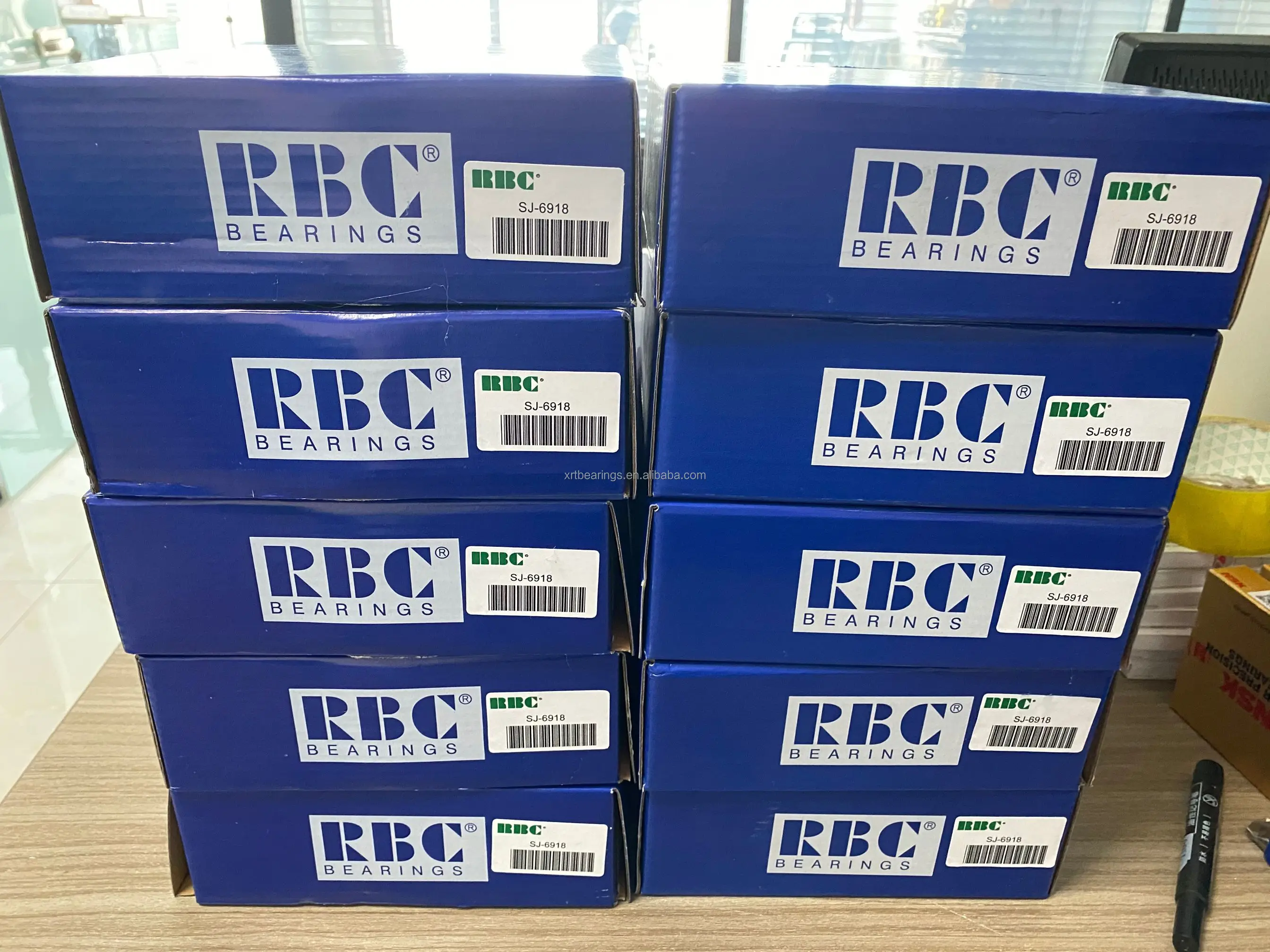 Original RBC Cam Follwer Bearing SRF20SS SRF25SS SRF30SS SRF35SS SRF40SS SRF45SS SRF50SS SRF50SS Caged Roller Followers Bearings