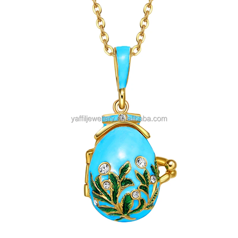 Wholesale Enamel Necklaces Handmade Jewelry Cute Bear Inside