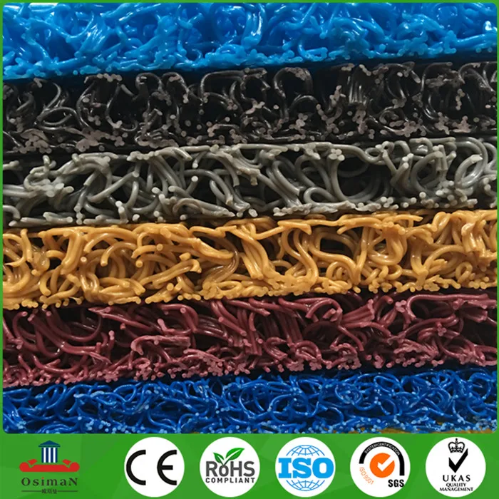Red carpets pvc coil floor mat roll waterproof pvc mat roll spaghetti without backing manufacturer china supplier