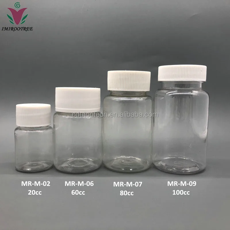 Wholesale 10ml-500ml HDPE/PET Plastic Pill Medicine Capsule Vitamin Bottle Container, Pharmaceutical Tablet Capsule Pill Bottles