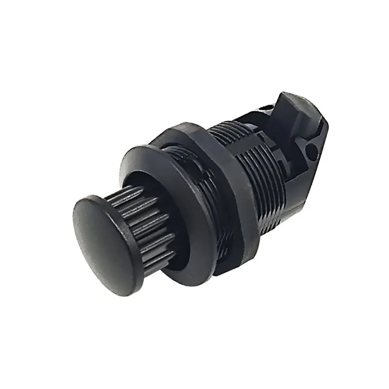 BSS 320-5B Black color RV Drawers Button rotary lock Cabinet Push Lock/door Lock/locks