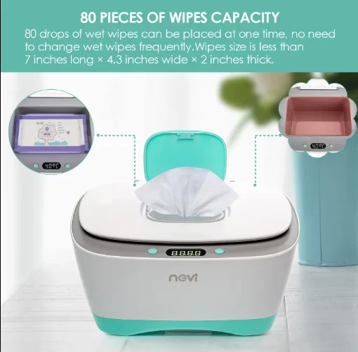 Environment-friendly High Quality Design Cleaning Wet Paper Tissue Heater Constant Temperature Electric Baby Wet Wipes Warmer