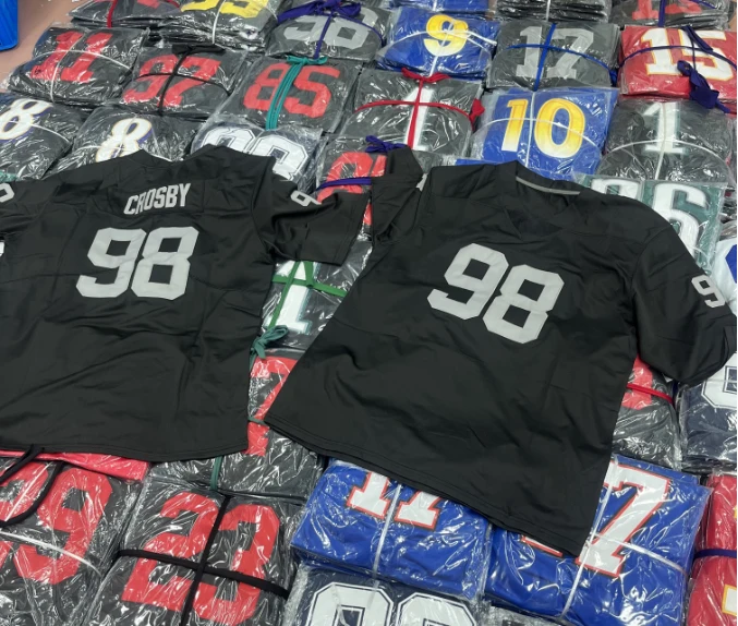 Оптовая Продажа с фабрики вышивка #98 #11 #17 Джерси #28 Josh Jacob ограниченная Ретро футбольная майка