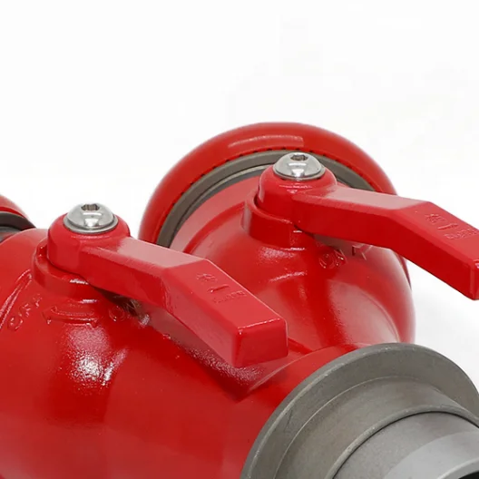 XHYXFire Aluminum Y Type Fire Hydrant Water Divider Mahcino Fire Department Connection Water Divider