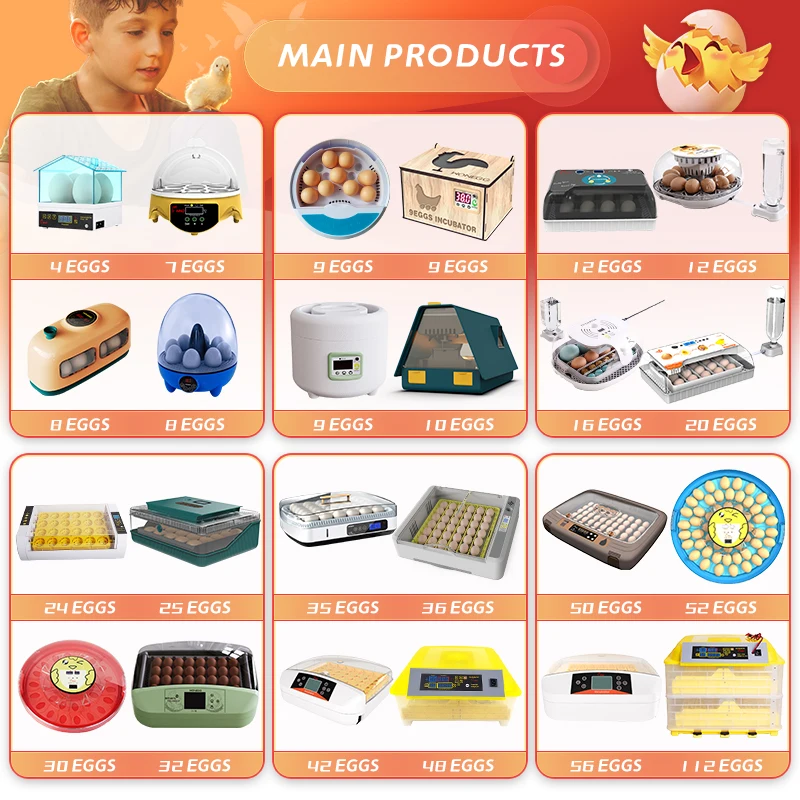 HHD Solar Full Automatic Chicken Egg Incubator And Hatchery Motor Turner Water Feed for 28 30 Eggs Capacity In Cameroon Kenya