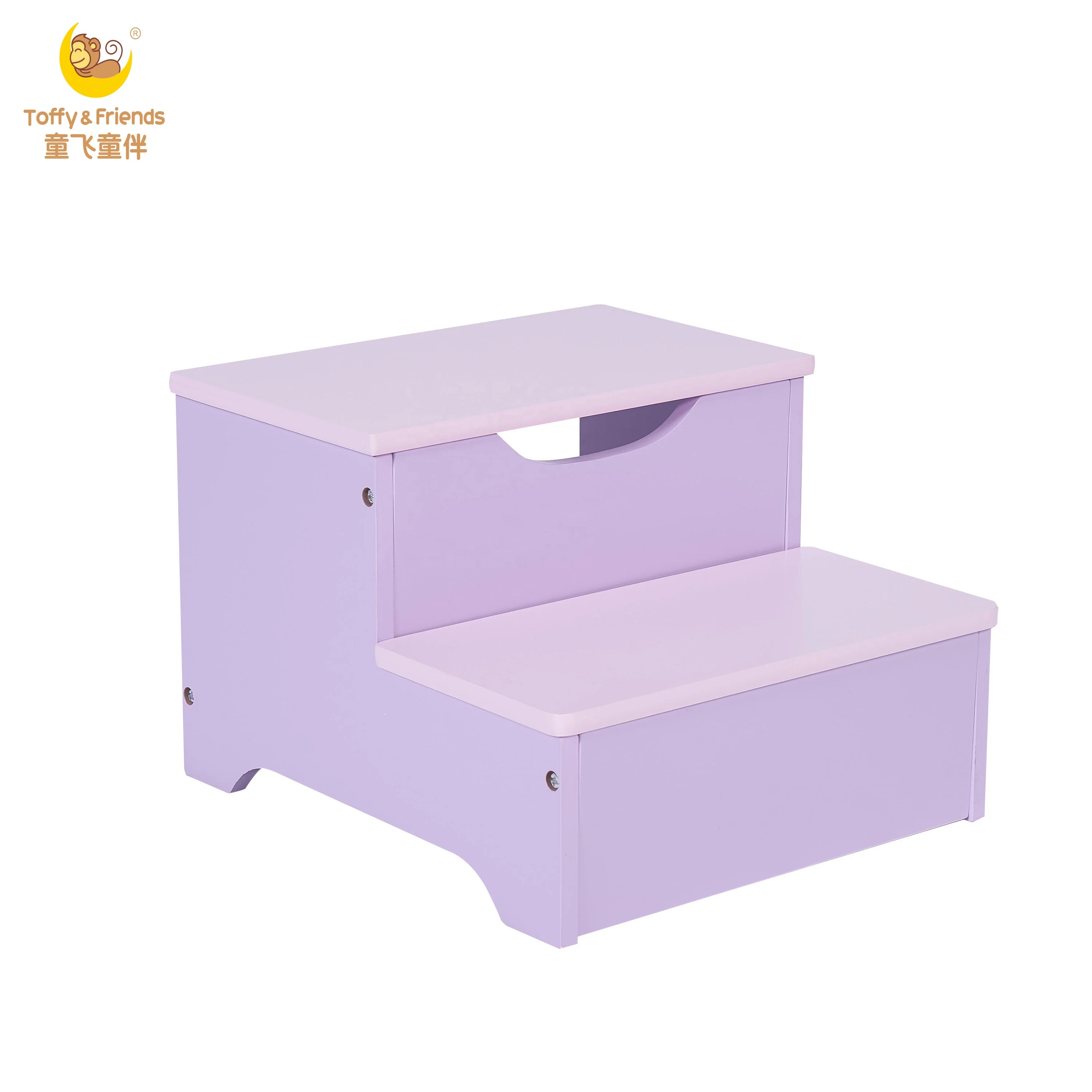 Toffy & Friends Wooden kids step stool children table chairs kids furniture learning tower