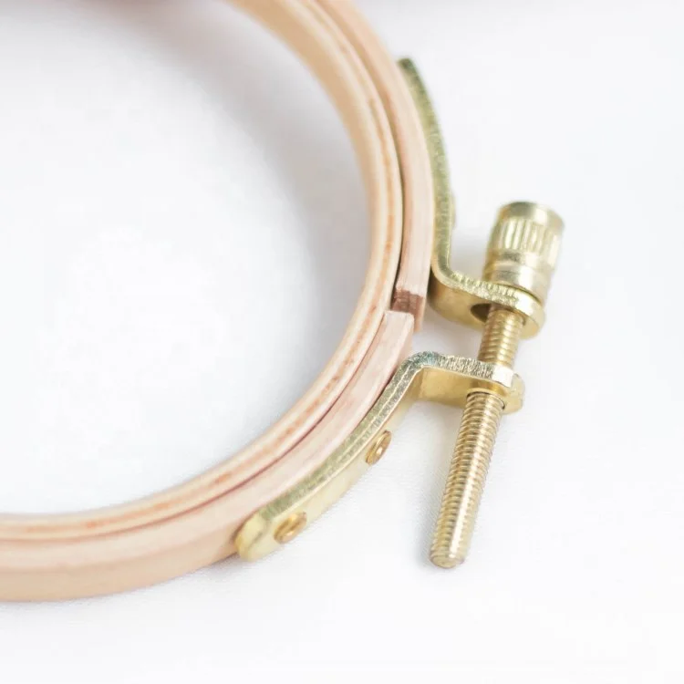 Embroidery Hoop Set Beech Circle Cross Stitch Hoop Ring 3 Inch To 11 Inch For Embroidery and Cross Stitch
