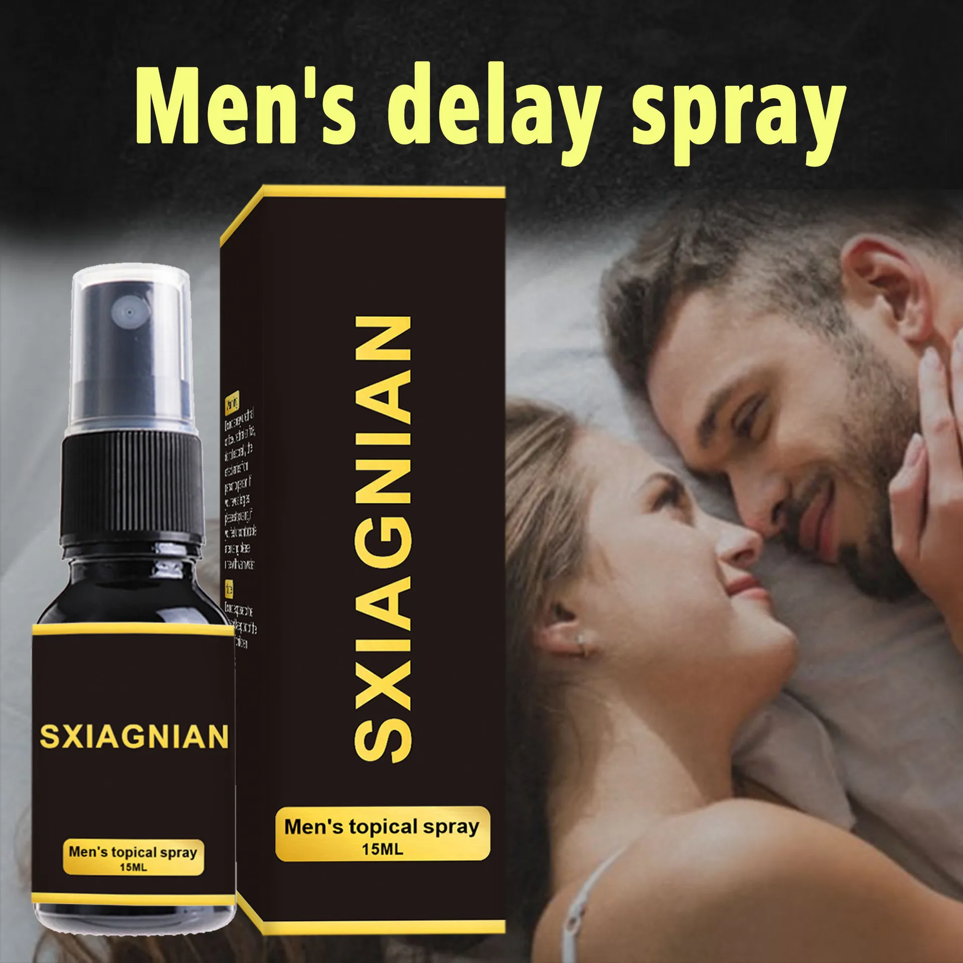 extra strong male spray for men Best Effect improvement Male Sex Spray 15ml Custom label OEM ODM
