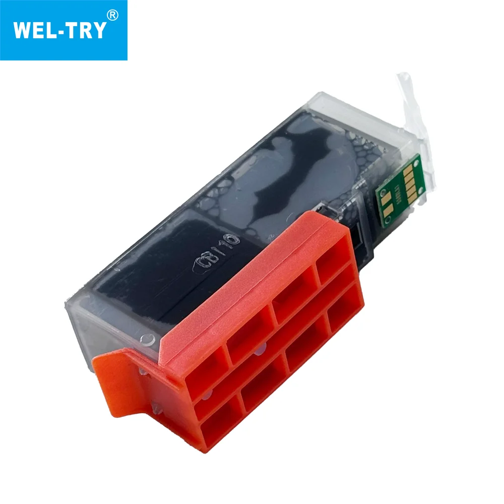 WEL-TRY PGI-655XXL PGBK Premium Compatible Printer Ink Cartridge with Chip for Canon PIXMA MX926 Black/BK Color