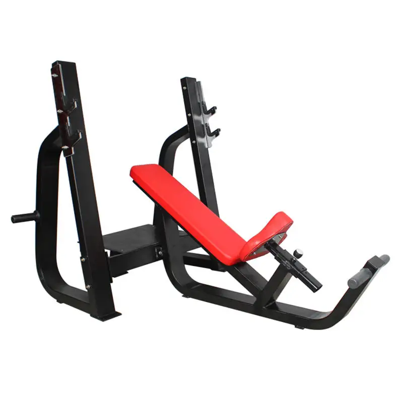 Sport Equipment Training Shoulder And Chest Press With Adjustable Bench Heavy Duty Incline Bench Press For Sale