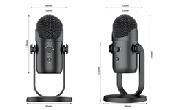 Dingzhi Microphone wired computer desktop notebook online class karaoke microphone recording dubbing game Microphone