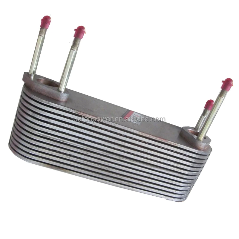 Shanghai Diesel Engine Parts SDEC SC8D170G2B1 DIesel Engine Oil Cooler Oil Filter Seat D17-030-01A+C