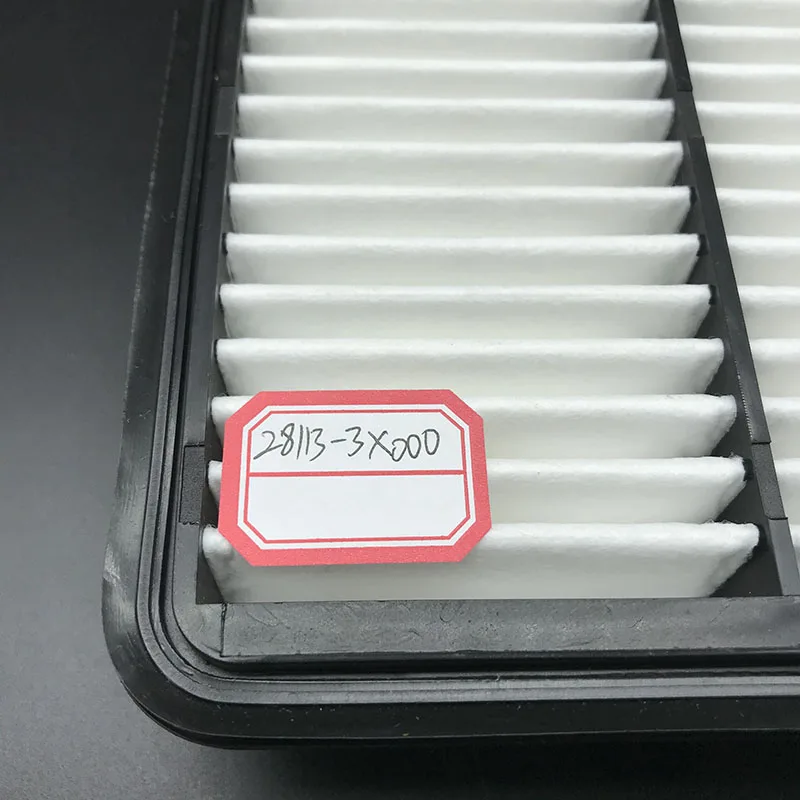 Auto engine accessories air filter 28113-3X000 28113-4V100 28113-D8300 for Hyundai Kia