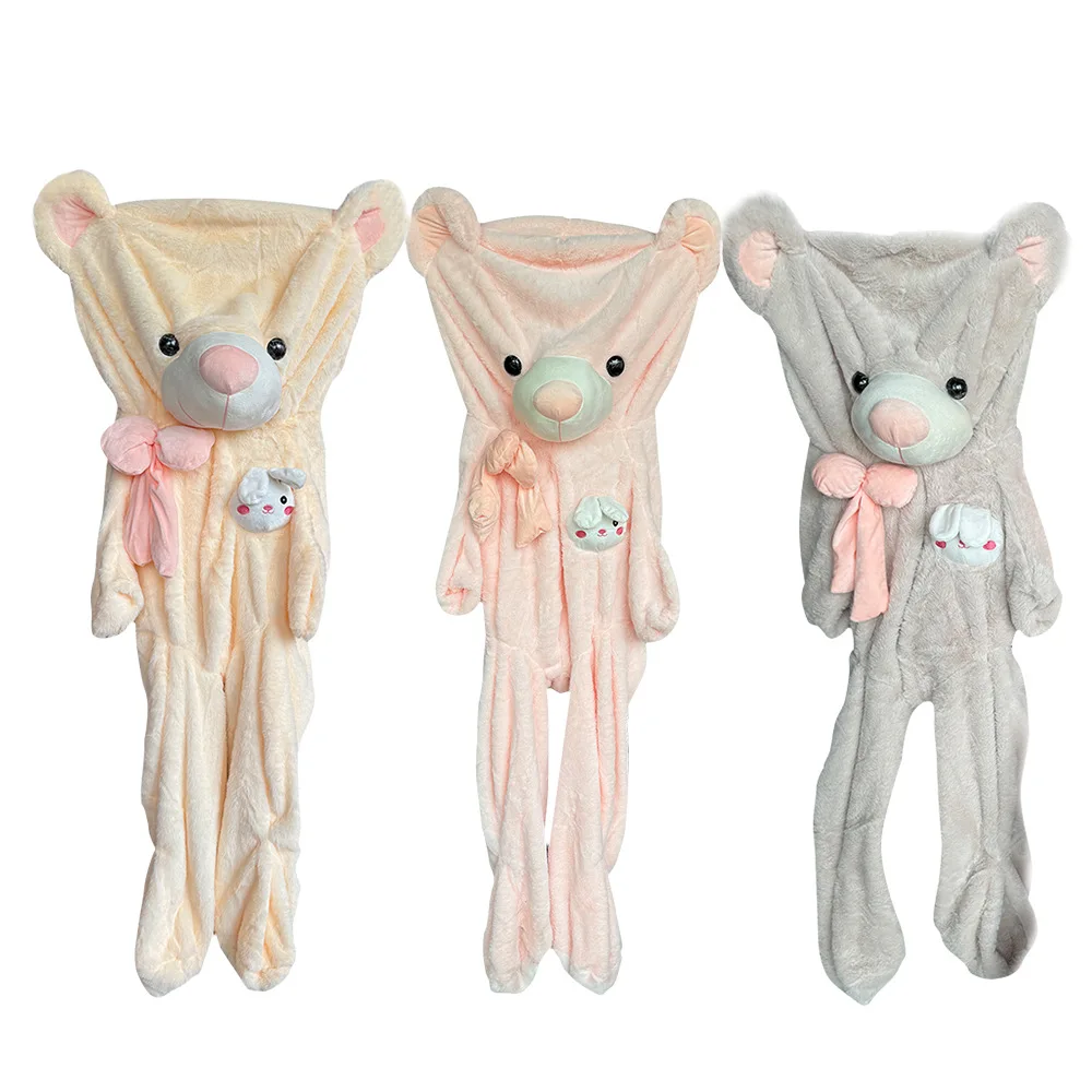 Popular plush bear skin unstuffed kawaii plush toys soft toy skin