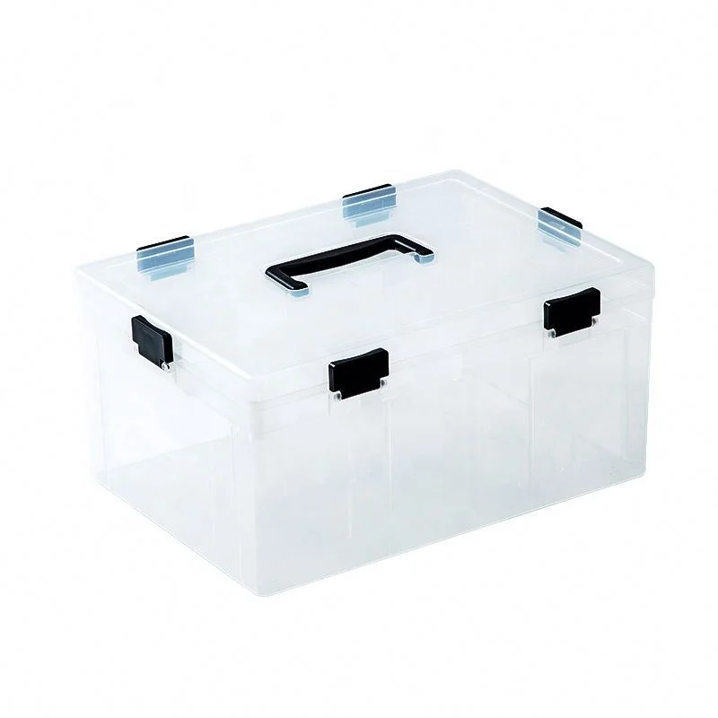 home family Emergency Medical Travel Kit Medicine Pill Case Toys Tools Building blocks Large Plastic Storage Box Organizer