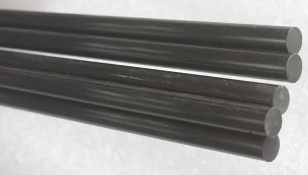 Высокомодульная круглая трубка 3k из углеродного волокна пултрузионная с материалом