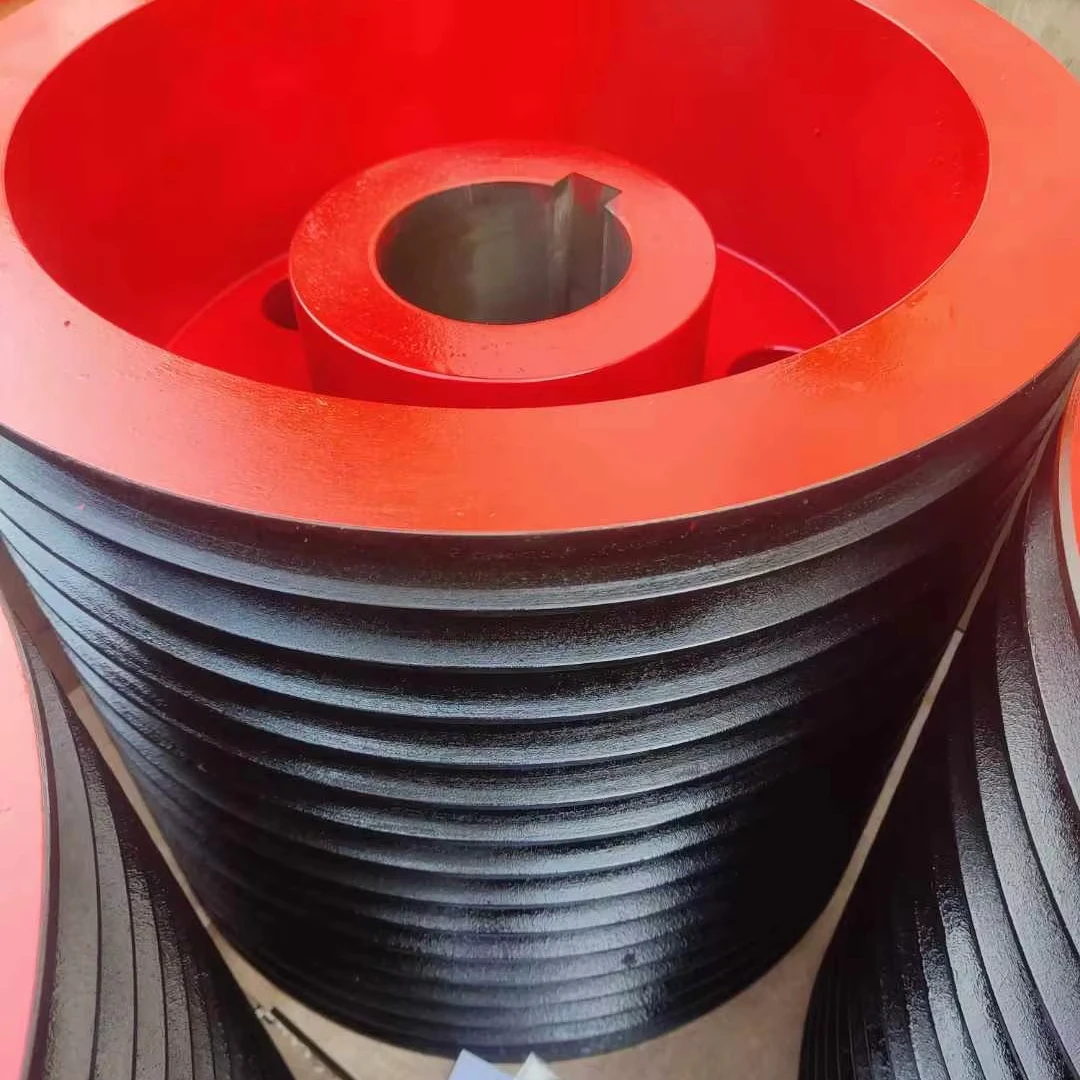 CPT SPC Series V-Belt Motor Pulley 12 Grooves Cast Iron with TB Taper Bore Customizable for Gym Industries Aperture 265mm~1400mm