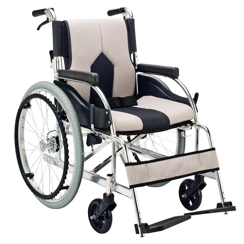 Manufacturer Disabled Wheelchair Thickened Reinforced Foldable Portable Elderly Wheelchair With Toilet