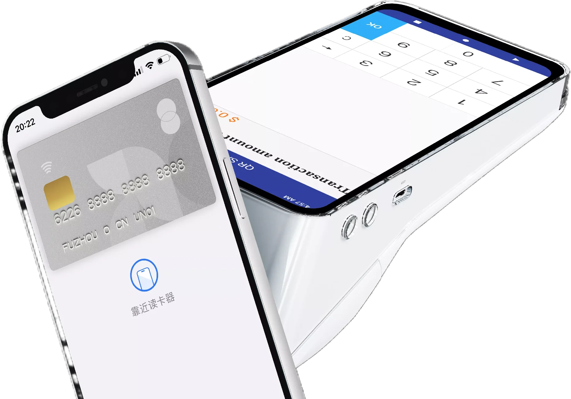 New Launch T6 EMV POS Android 13 Credit Payment POS Terminal 6.5 inch Full-Screen Smart Mobile POS 2+32GB