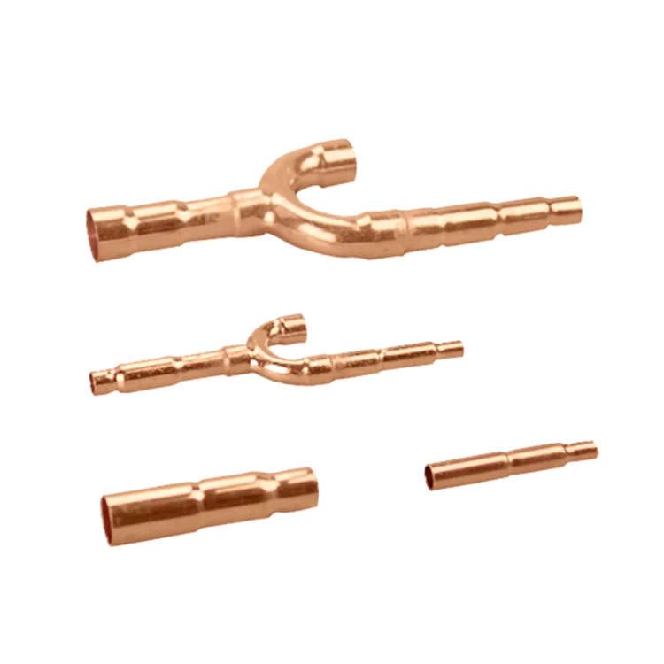 Professional Customization copper tube for aircon copper pipes for air conditioners  y branch midea FQZHN-03D