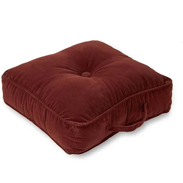 Hot Sale Square Large square floor pillows cushion floor pouffes sitting pillow
