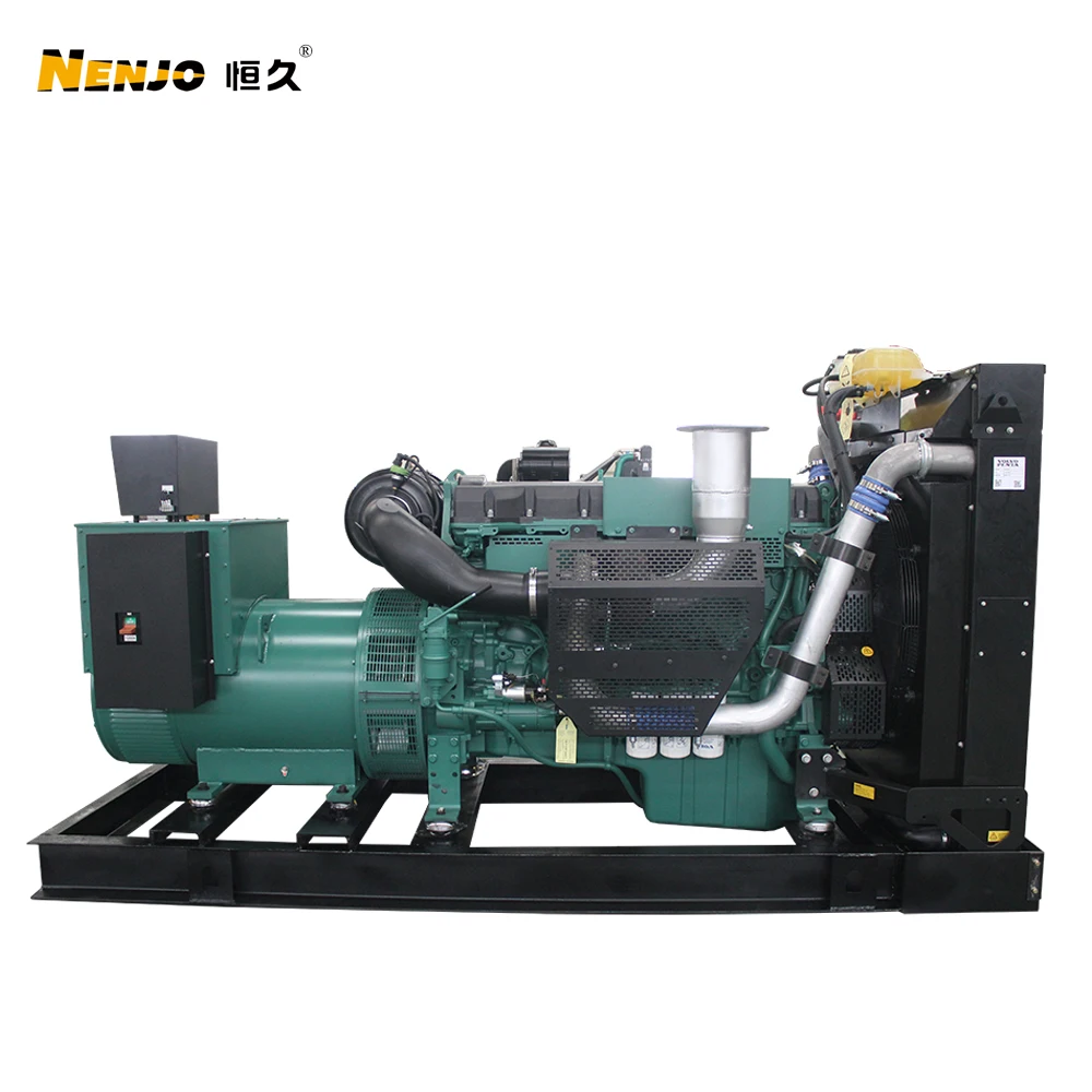 global warranty volvo penta engine with brushless alternator generator 250kw diesel power generator set