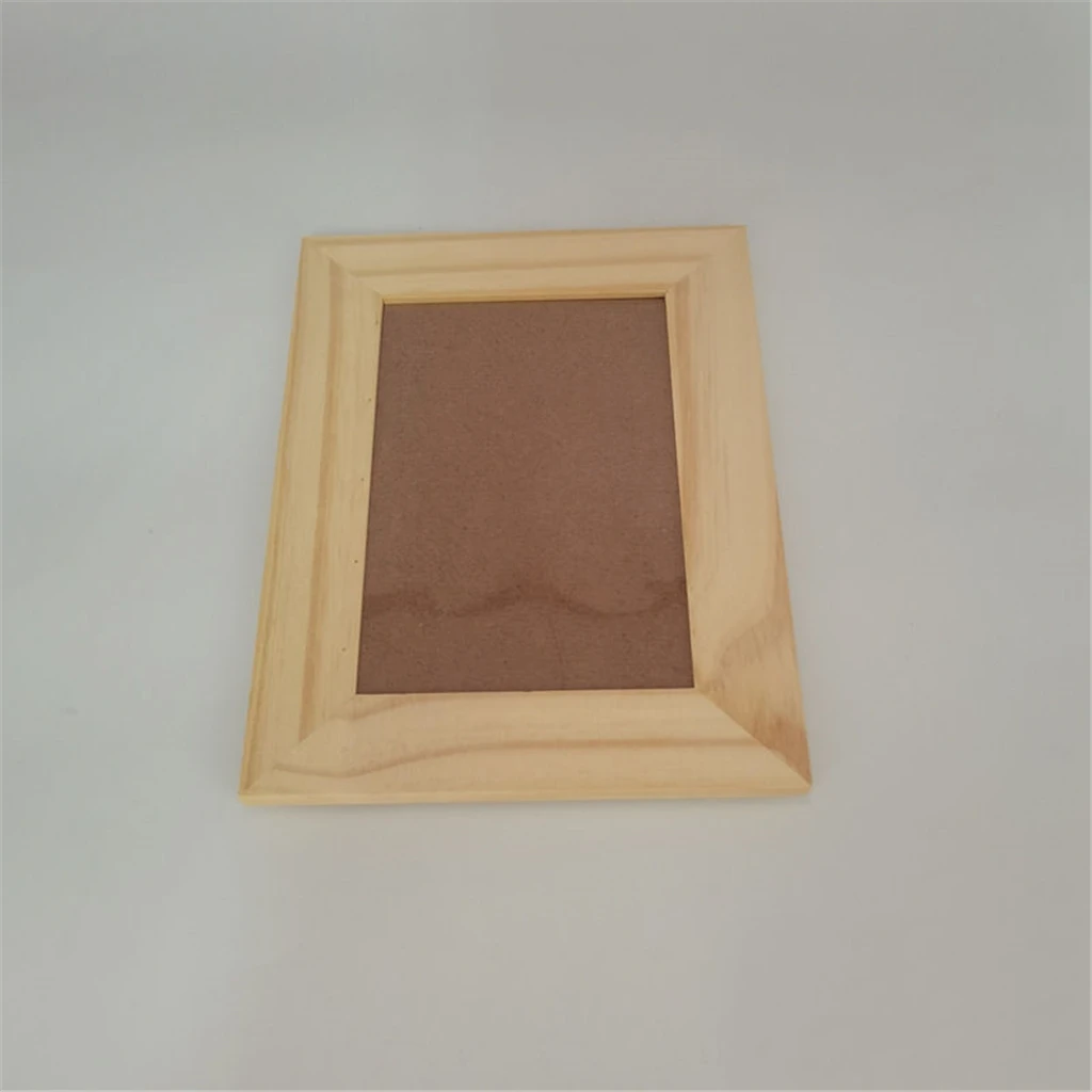 A Simple Wood Photo Frame DIY Handicraft Picture Frames for Kids