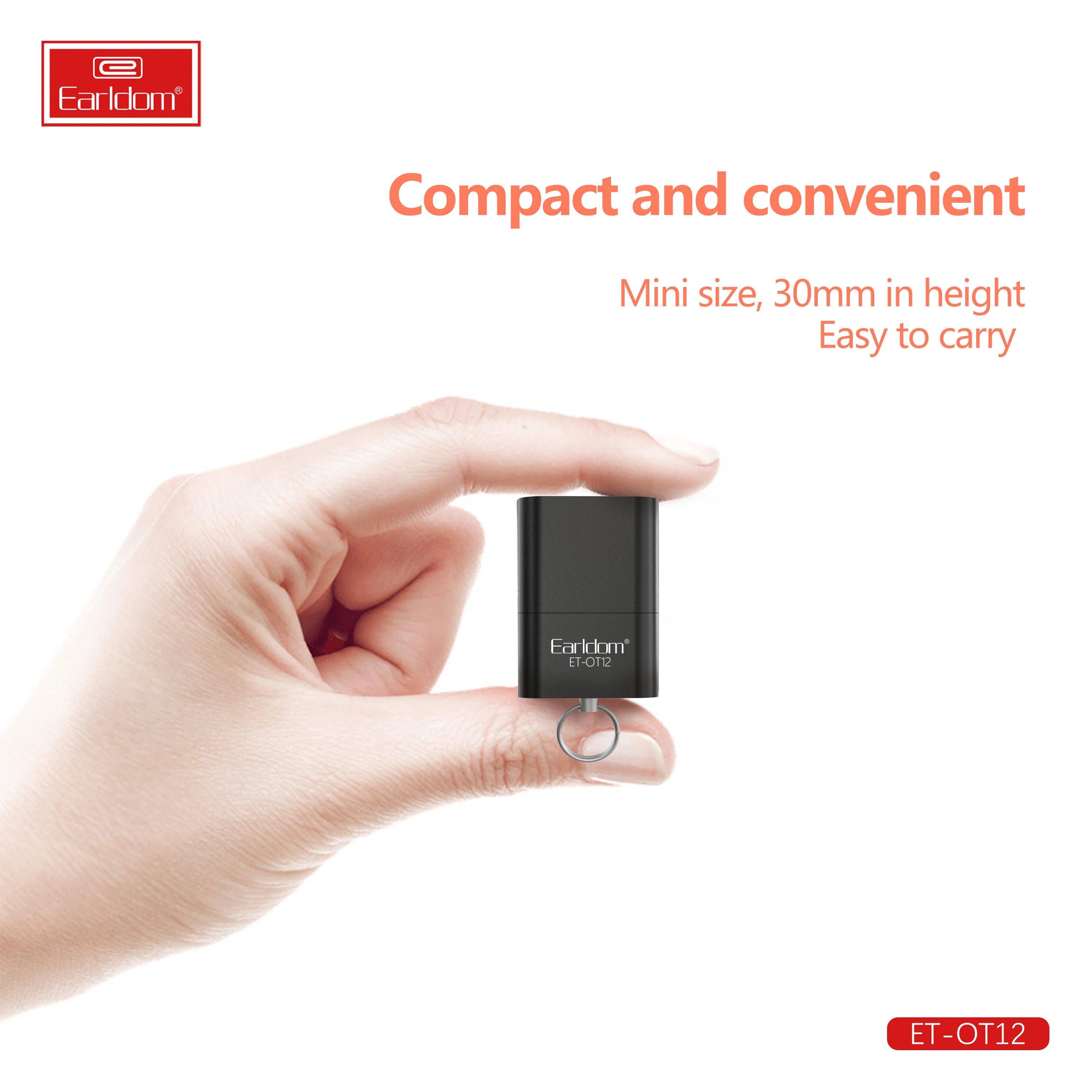 Earldom mini usb card reader 2.0 USB with TF Card Slot Max Support 128GB Memory for Computer