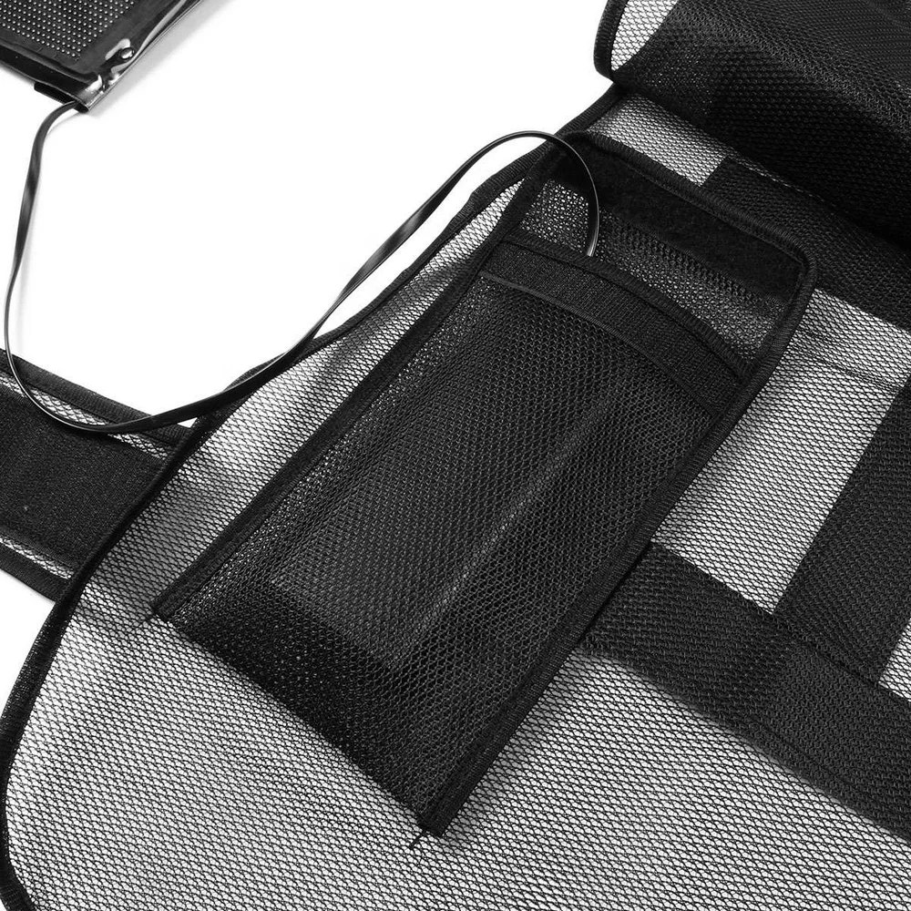 Dynamic Programmable Wireless Connection App Led Screen Animation Display Flexible Led Advertising Vest With Wearable Jacket
