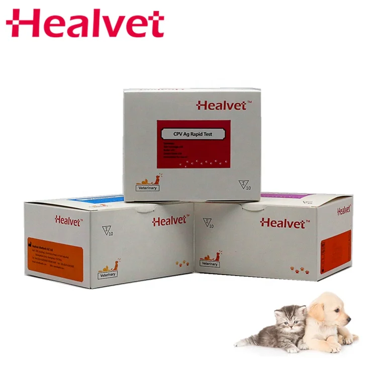 Healvet Hot Products Cheap Price Dog Feces Test 99% Accurate CPV Ag Canine Antigen Kit Cpv Pet Care