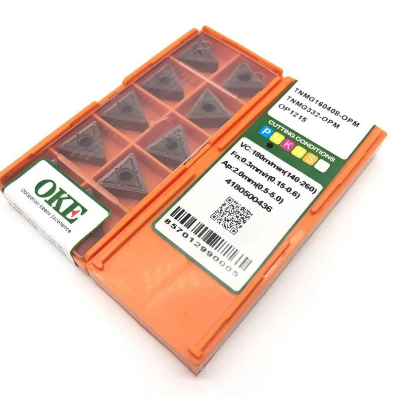Оптовая продажа твердосплавные токарные вставки с ЧПУ для TNMG160404-OPM TCMT110204-OTM VNMG160408-OPM