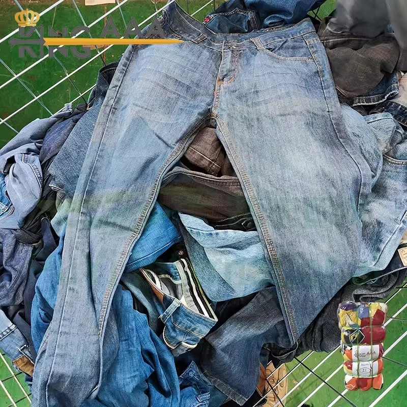 wholesale Grade B used clothes levi pant cowboy jeans bales Second Hand korea used clothes for men