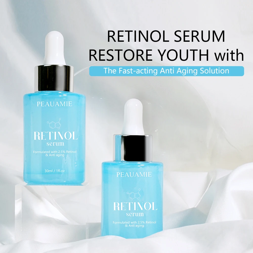 PEAUAMIE Vitamin A Regenerating Anti Aging Anti Wrinkles Moisturizer Collagen Retinol Serum