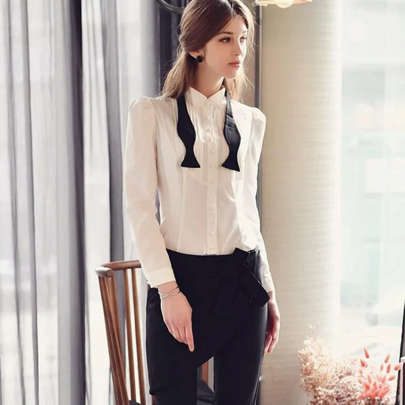 Custom Fashion Solid Plain Black Silk Self Tie Bow Ties