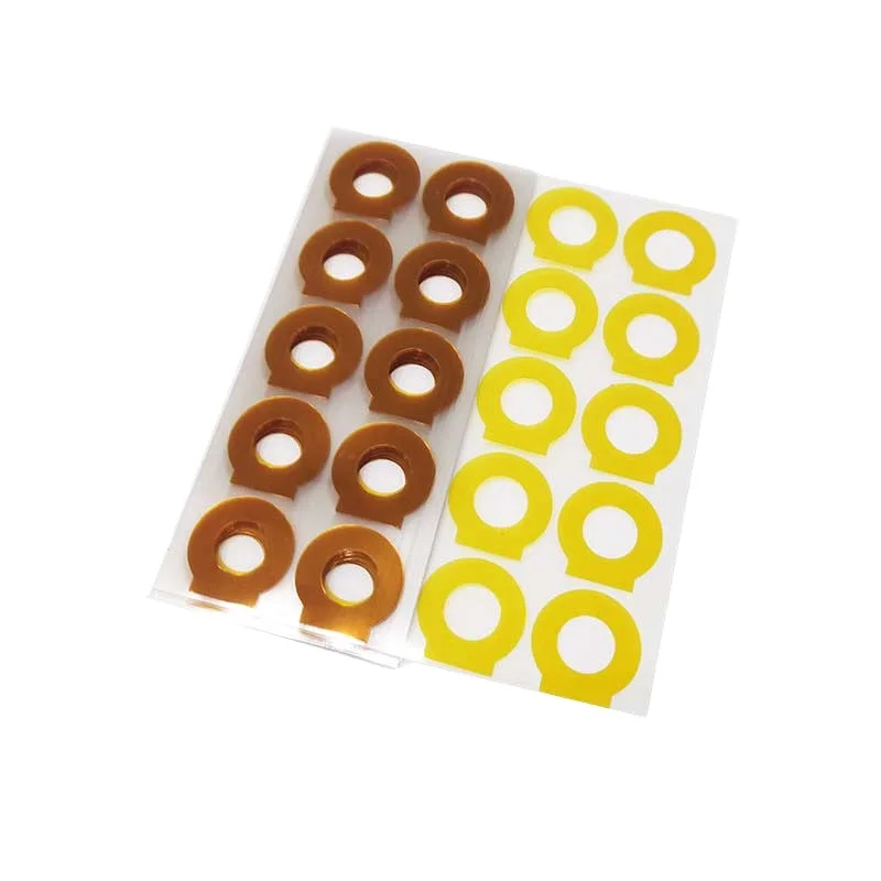 high temperature resistant ka pton tape polyimide film silicone rubber kiss cut sticker sheet