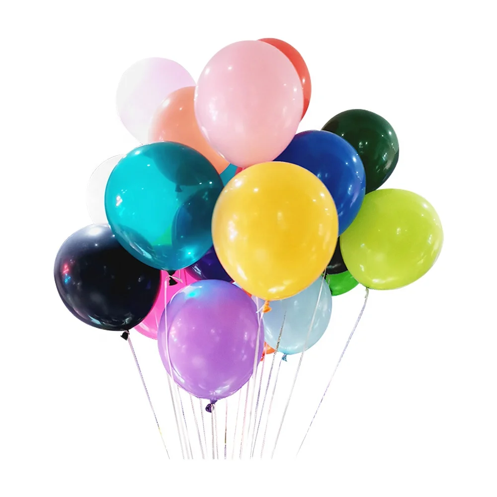100pcs/bag 12' 3.2g Party Supply Latex Inflatable Helium Air Ballons Decoration Merry Christmas Balloon
