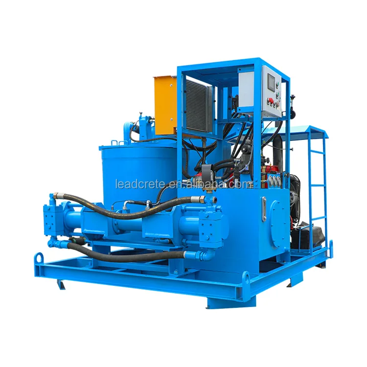 Factory sale cement tbm injection grout pump plant for railway
